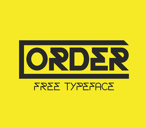 Order Free Font