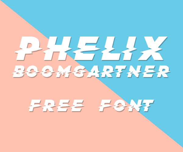 Phelix Boomgartner free fonts