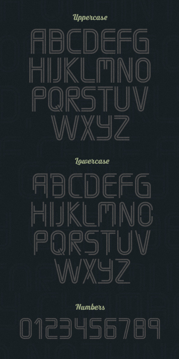 Timber fonts