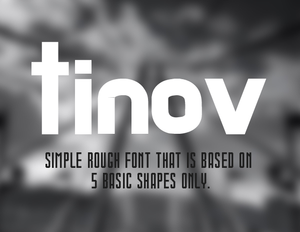 Tinov free fonts