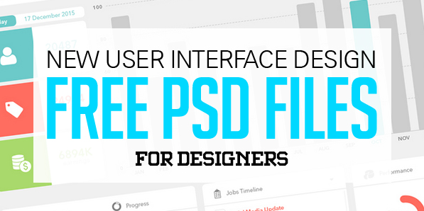 25 New Free Photoshop PSD Files for Designers