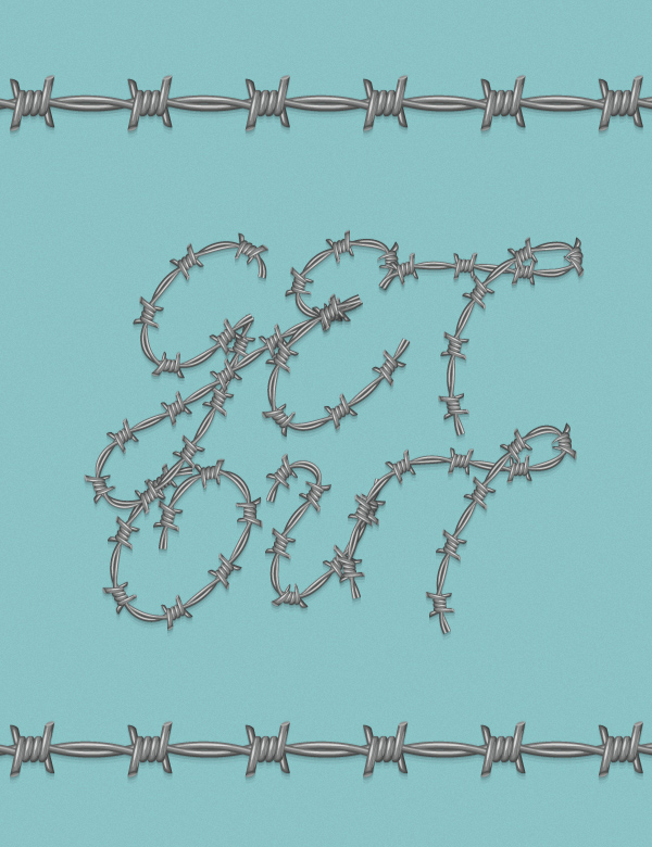 How to Create a Barbed Wire Text Effect in Adobe Illustrator