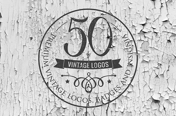50 Vintage Logos and Badges Templates