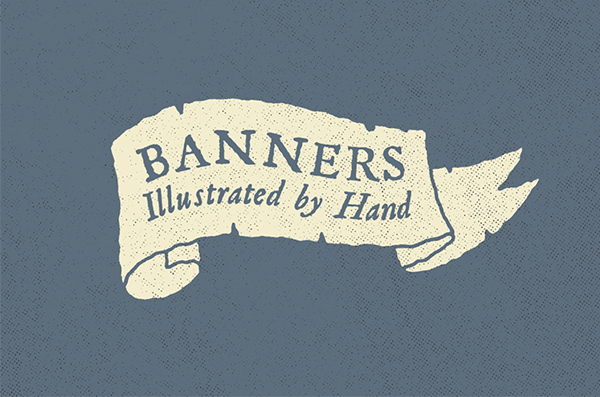 Hand Illustrated Banners 