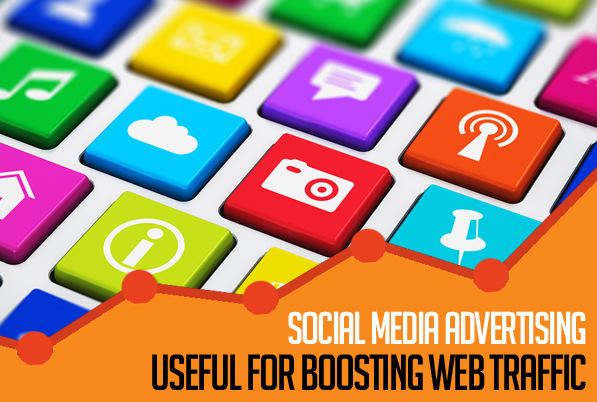 Social Media Advertising is Useful for Boosting Web Traffic