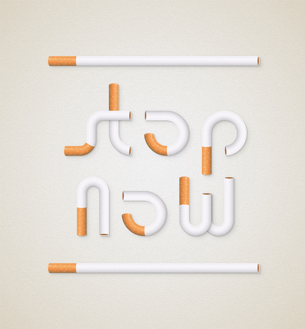 How to Create a Cigarette Text Effect in Adobe Illustrator