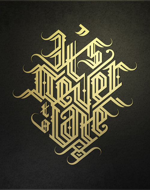 Remarkable Lettering and Typography Designs for Inspiration - 21