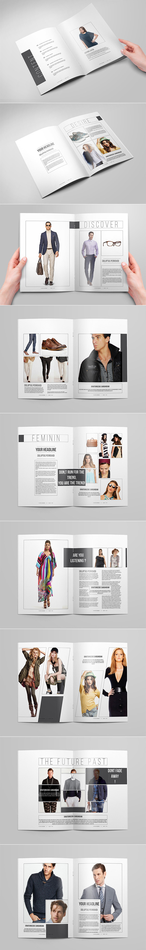 Fashion Catalog / Brochure Template