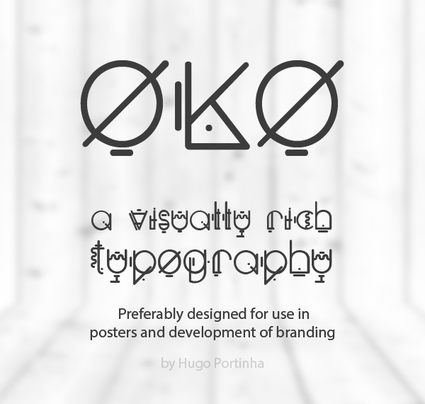 Oko rounded free font