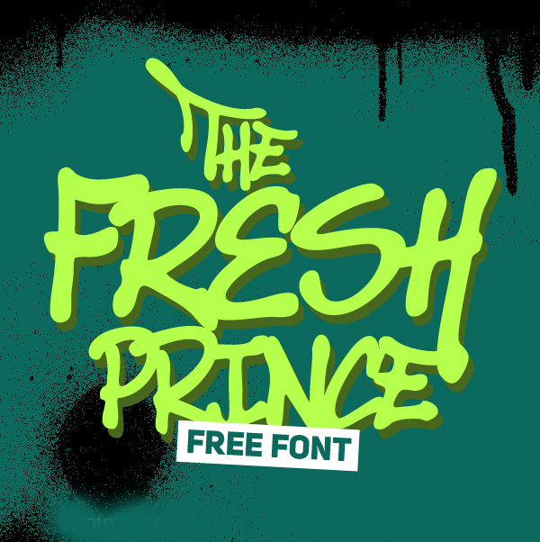 The Fresh Prince free fonts