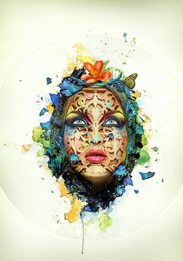 Create a Beautiful Abstract Portrait in Photoshop