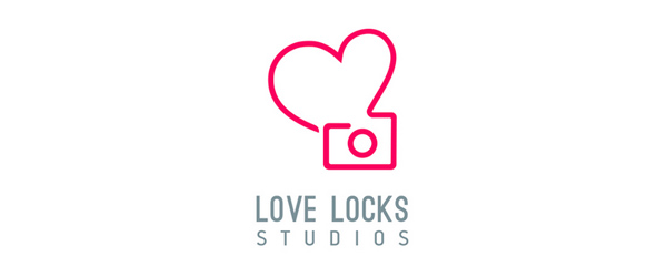 Love Locks Studios Brand Logo Design