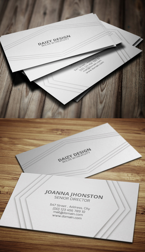 Business Cards Design: 50+ Amazing Examples to Inspire You - 28