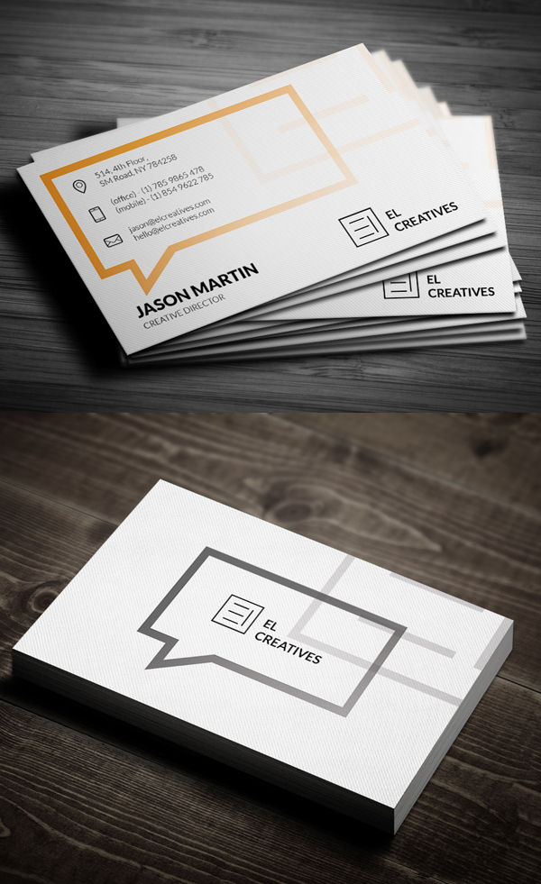 Business Cards Design: 50+ Amazing Examples to Inspire You - 35