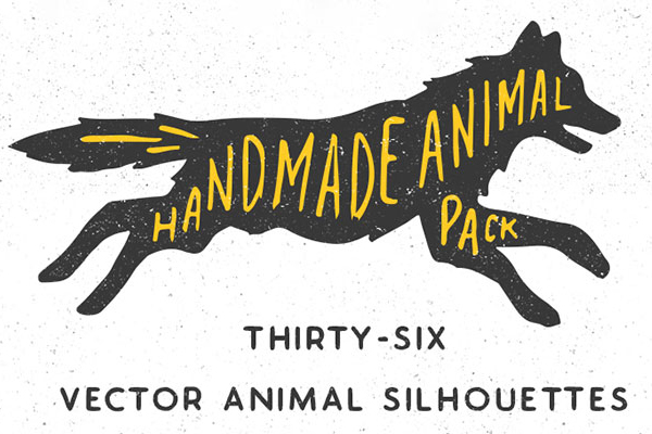 Handmade Animals Silhouette Pack