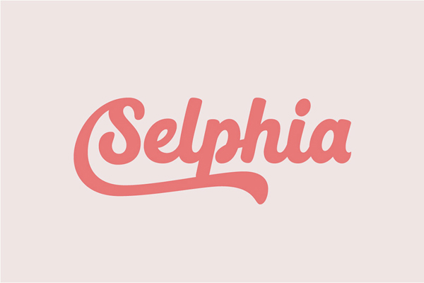 Selphia is a new script typeface designed with deliciously taste