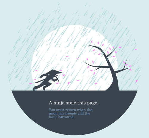 Creative 404 Error Page Designs