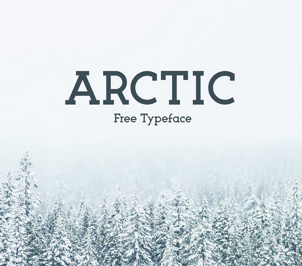 Arctic free font