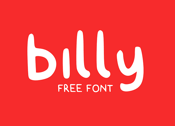 Billy free font