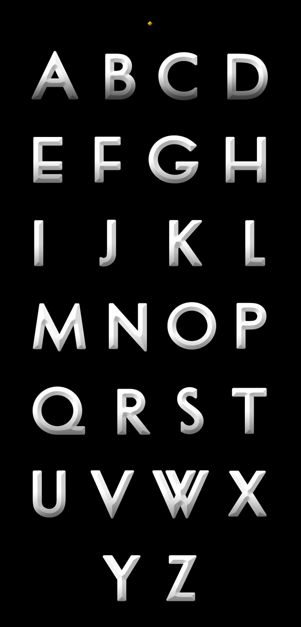 DIONISIA font letters