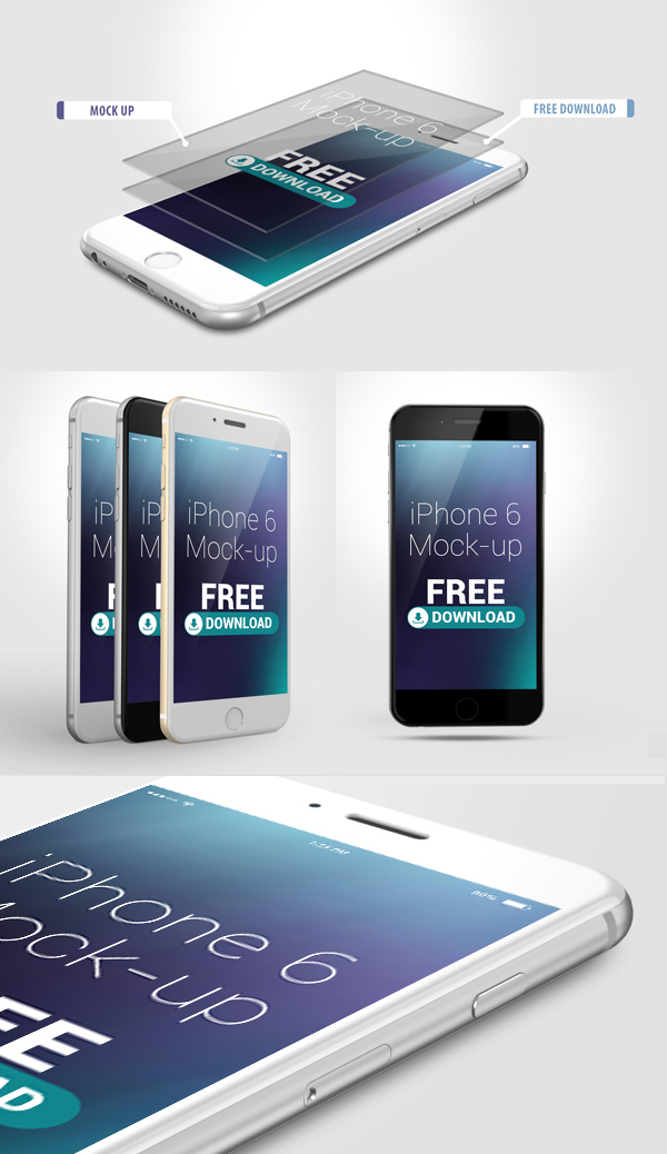 Free iPhone 6 MockUp