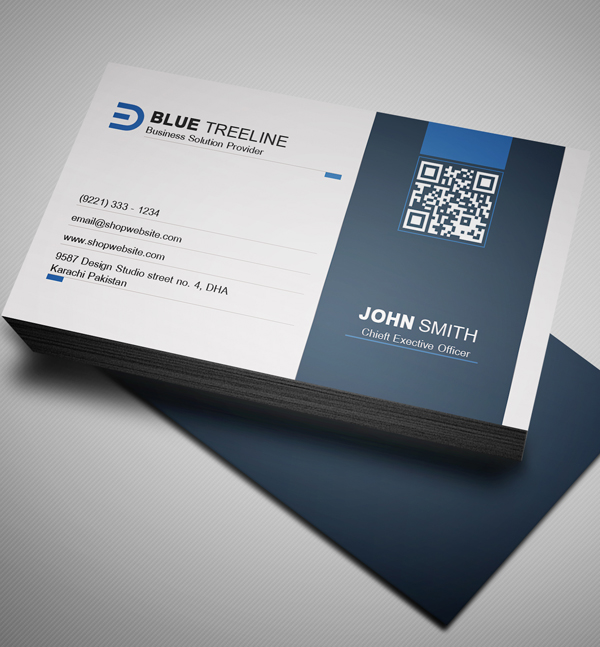 Modern Corporate Business Card Preview - 1