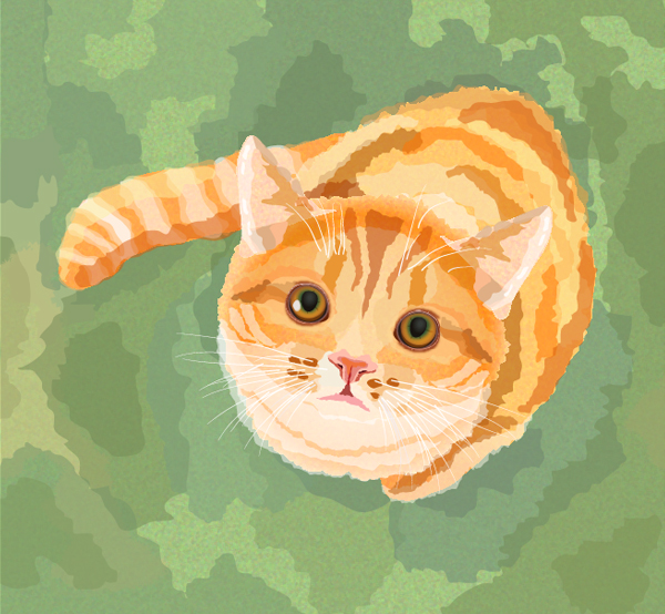 Create a Watercolor Cat in Adobe Illustrator Tutorial