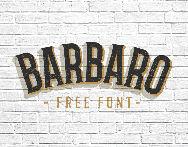 Barbaro Free Font