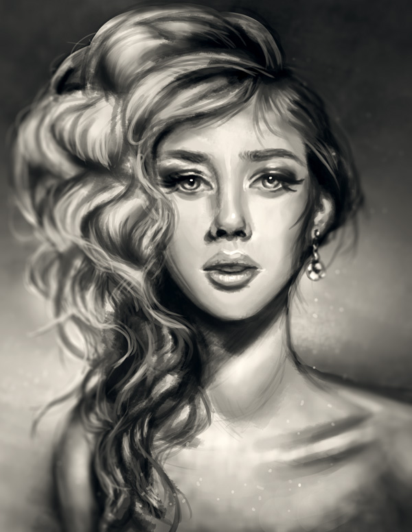 Create Digital Portrait Painting in Adobe Photoshop