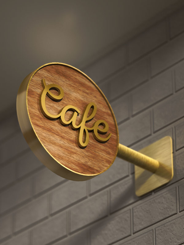 Create a 3D Cafe Sign Using Adobe Photoshop and Filter Forge