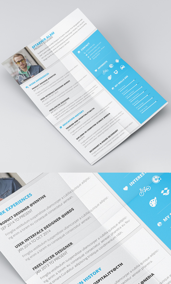 Free Material Style Resume/CV & Cover Letter