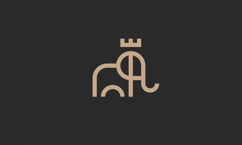 King Elephant Logo by Paul Saksin
