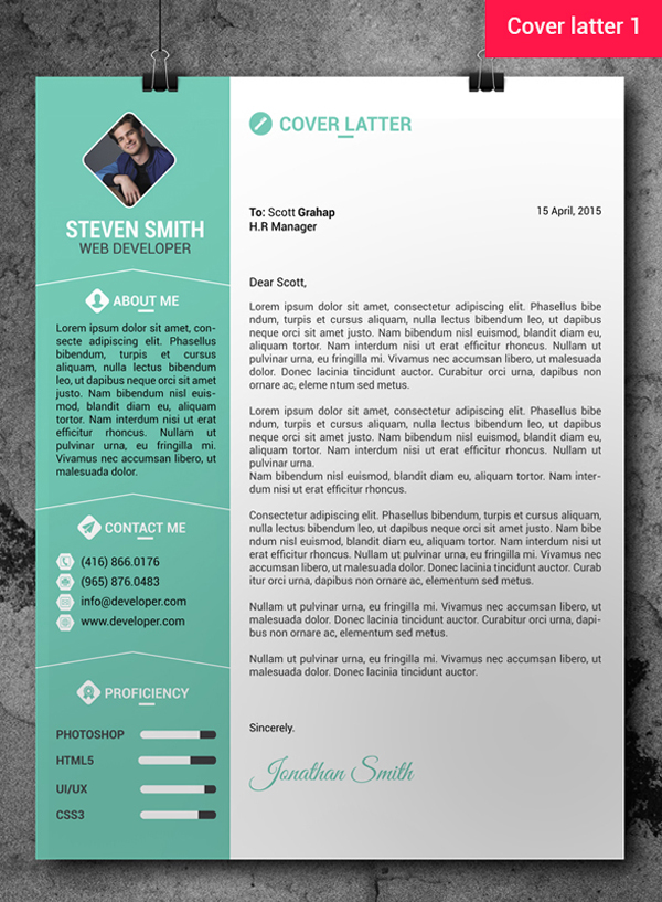 Free Professional Resume/CV Template + Cover Letter