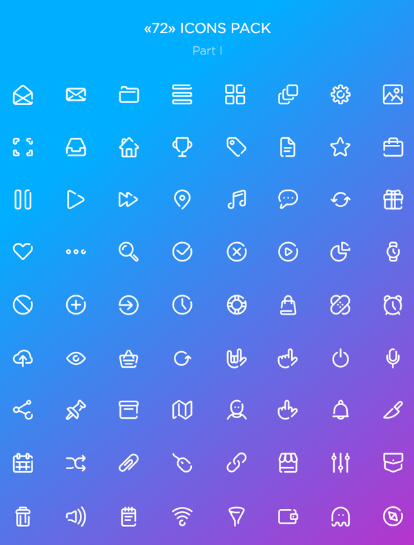 Free Vector Icons (Sketch, AI, PSD) - 72 Icons