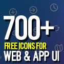 Post thumbnail of 700+ Free Icons for Web, iOS and Android UI Design