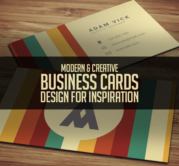 25 New Elegant Business Card PSD Templates