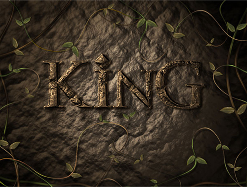 Create an Advanced Stone Text Effect in Photoshop