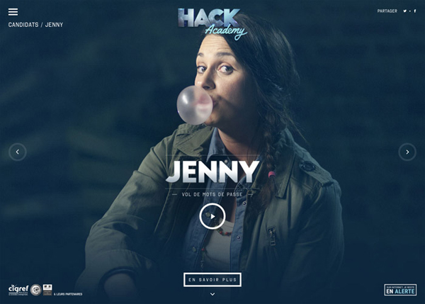 30 New Examples of Responsive Websites with Big Background - 2