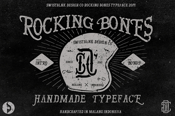 Rocking Bones Typeface