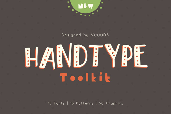 Handtype Toolkit (15 Fonts)