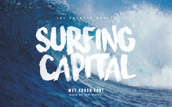 Surfing capital perfect fonts