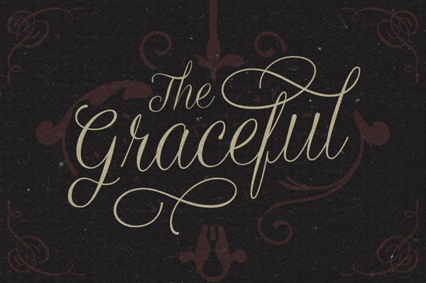 The Graceful font by Artimasa