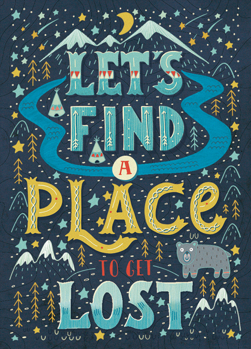 Let's find a place to get lost by Julia Henze
