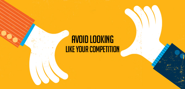 Avoid looking like your competition
