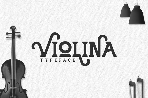 Violina Typeface is new font