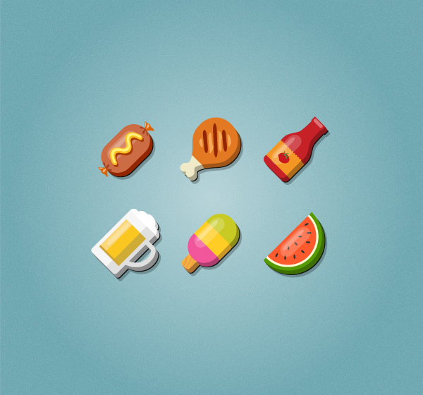 How to Create a Set of Food Icons in Adobe Illustrator