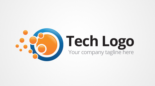 Tech Logo Design Template