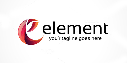 Element / Letter E Logo Template