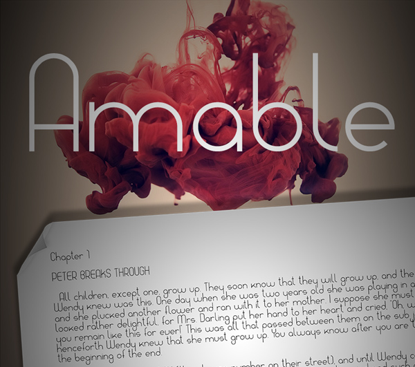Amable Free Font