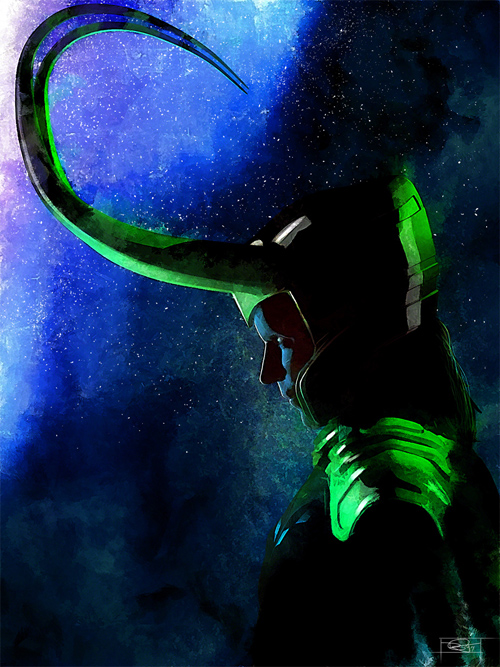 Loki Illustration by Daniel Murray